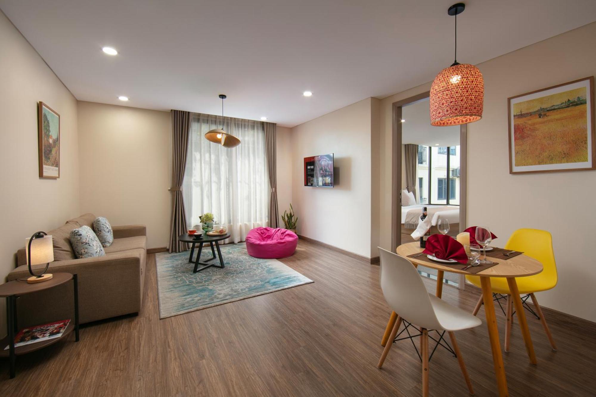 Hb Serviced Apartment - Lac Long Quan Ανόι Εξωτερικό φωτογραφία