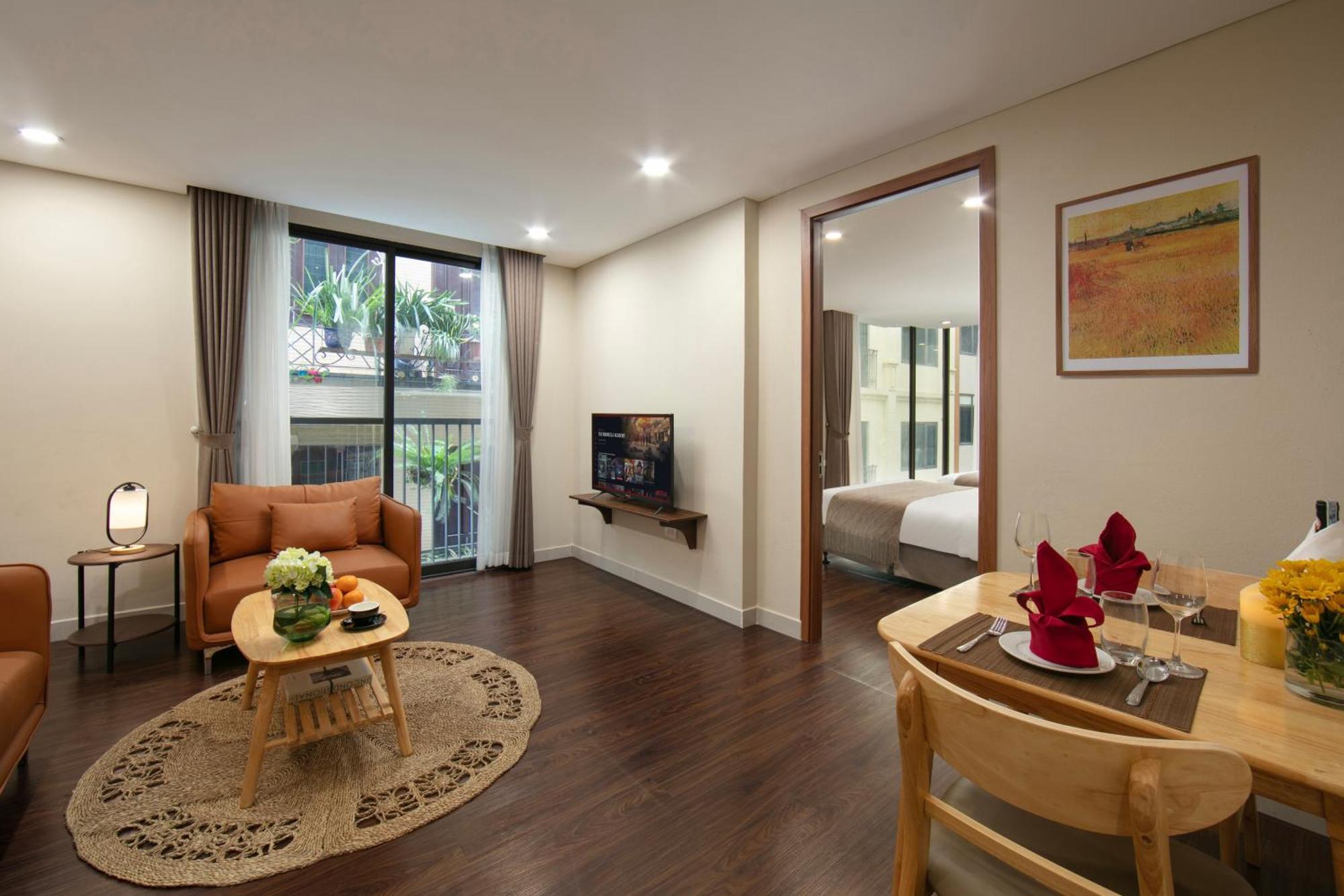 Hb Serviced Apartment - Lac Long Quan Ανόι Εξωτερικό φωτογραφία